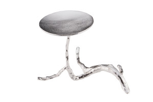 CANDLE STAND SINGLE PILLAR (PLATED)