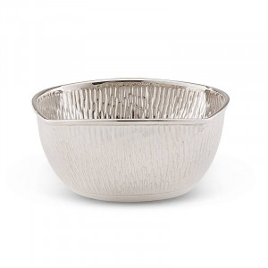 KATORI SQUARE HAMMERED LINEAR (BOWL QUADRET) 
