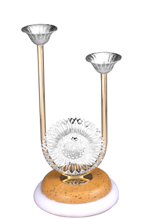 CANDLE STAND SUNFLOWER