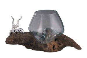 BOWL DEER CENTER PIECE