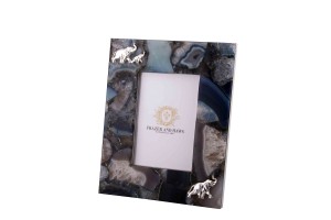 PHOTOFRAME SAFARI BLUE AGATE