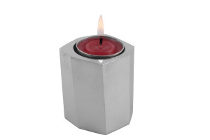 T - LIGHT UNEVEN HEXAGON (L) (PLATED)