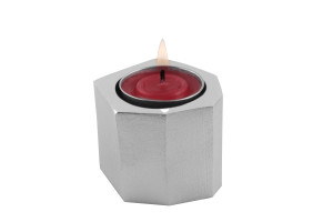 T - LIGHT UNEVEN HEXAGON (S) (PLATED)