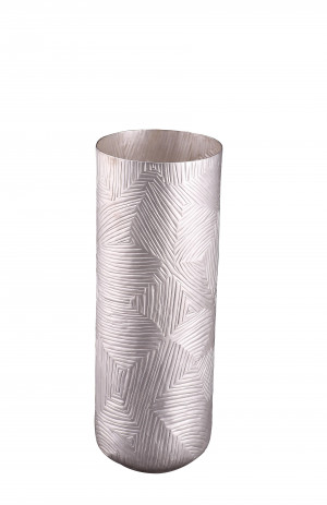 VASE MARBELLED (PLATED)