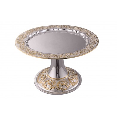 CAKE PLATTER FLORET (SP)