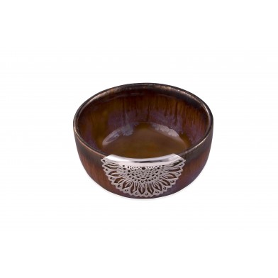 BOWL SUNFLOWER CERAMIC